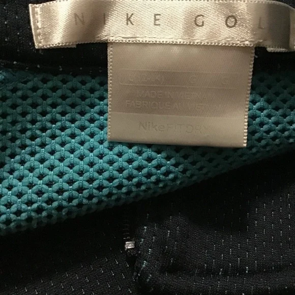 Nike Golf FITDRY Women’s Pullover Jacket Navy Blue Quarter Zip - Picture 9 of 11